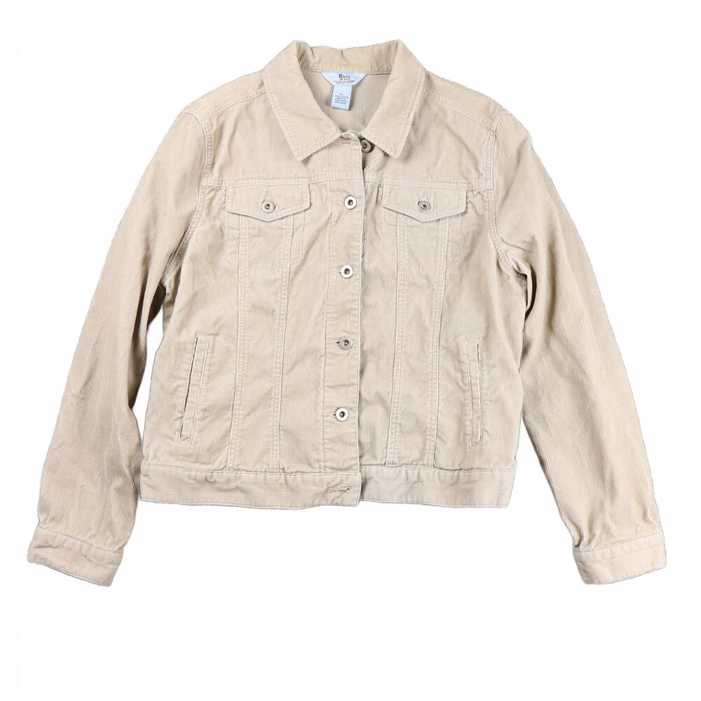 Vintage G.H. Bass & Co Women's Corduroy Chore Coat‎ Jacket XL